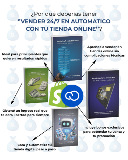 Vende 24/7 en automático con tu tienda online